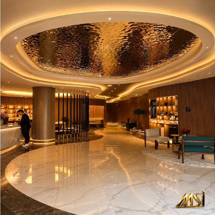 water ripple sheet for ceiling-